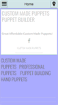 Mobile Screenshot of custompuppets.com